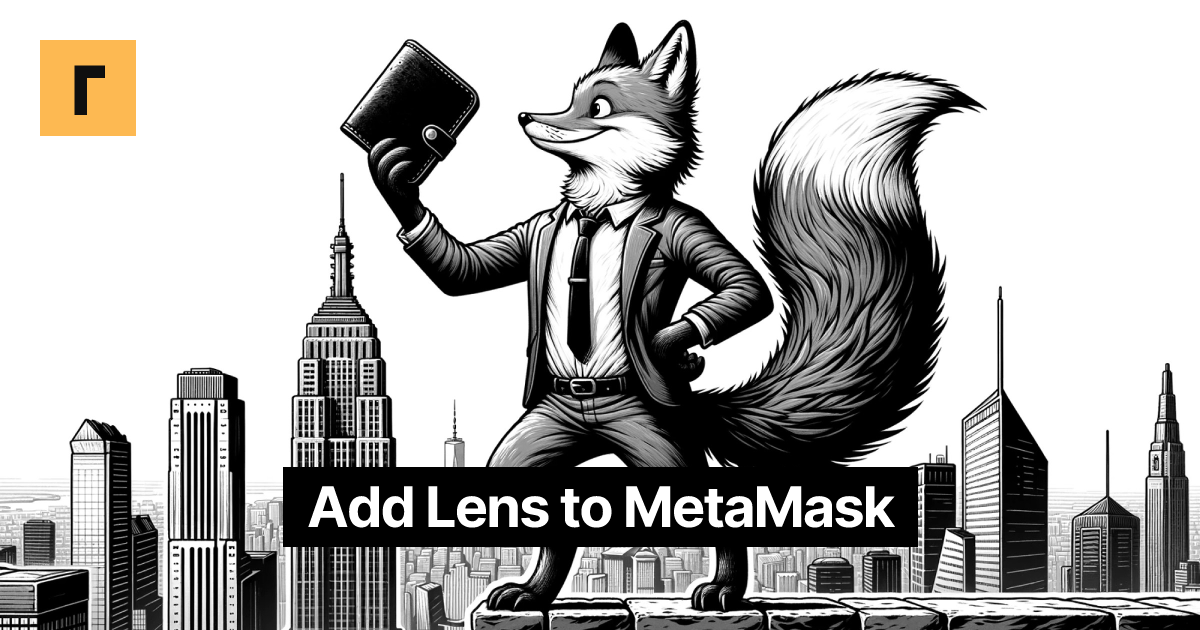 Add Lens to MetaMask