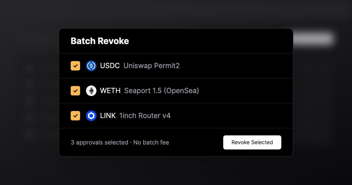 Unlimited Batch Revokes